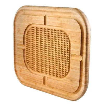 Large Butcher Block Cutting Board 13 x 13 x 1.5 Inch