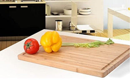 Large Premium USA Maple Wood Cutting Board with Juice Groove 20x15 -Wooden  Cutting Boards for Kitchen-Thick Maple Wood Cutting Boards for Kitchen-Easy