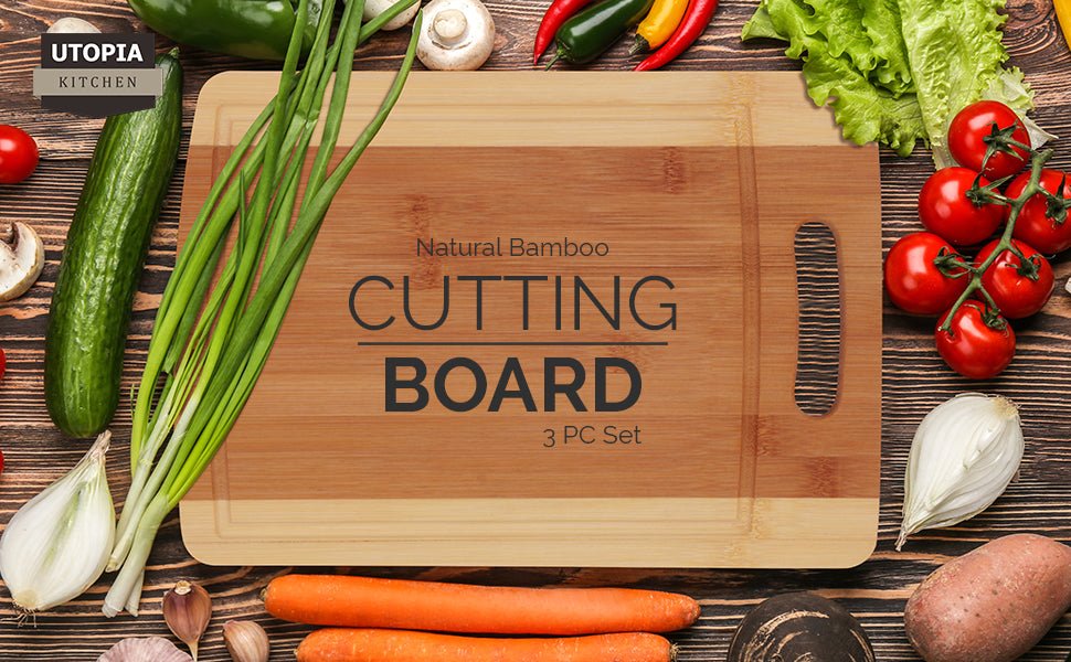 Food Network™ 3-pc. Bamboo Cutting Board Set