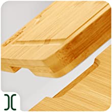 Knife Set & Bamboo Cutting Board BH/2554 I-Rose Collection