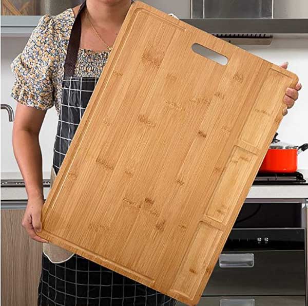 Thick Bamboo Cutting Board• Healthy.Happy.Smart.