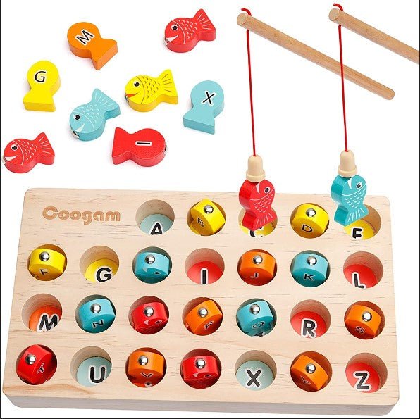 Kids Fishing Game Fish Catching Game For Kids Musical Board Game Includes  24 Fish And 4 Fishing Poles Fun Educational Board Game